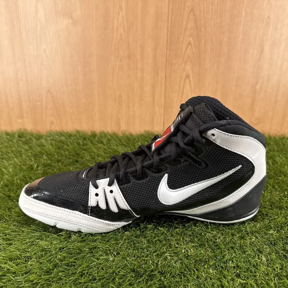 Nike Freek Black White Wrestling Shoes 316403-011 Men's Size 10.5